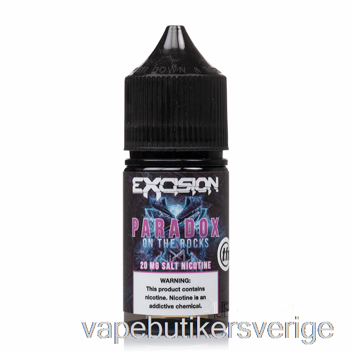 Vape Sverige Paradox På Is - Excisionssalt - Alt Noll - 30ml 20mg